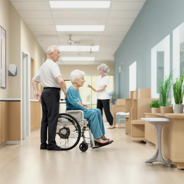 Eingangsbereich ClarusBCare Senior Recovery Center Muttenz